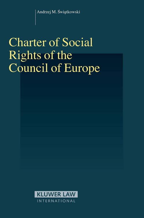 Produktbild: Charter of Social Rights of the Council of Europe