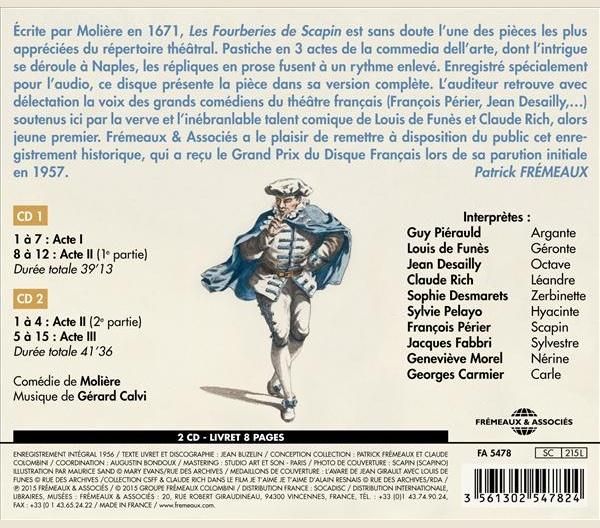 Produktbild: Les Fourberies de Scapin