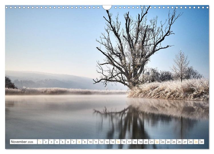Produktbild: B&auml;ume im Altm&uuml;hltal (Wandkalender 2026 DIN A3 quer), CALVENDO Monatskalender