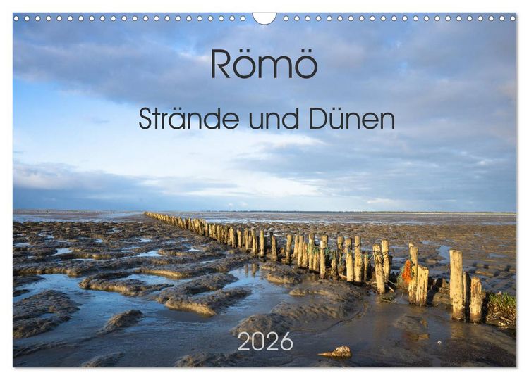 Produktbild: R&ouml;m&ouml; - Str&auml;nde und D&uuml;nen (Wandkalender 2026 DIN A3 quer), CALVENDO Monatskalender