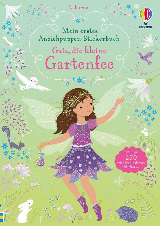 Produktbild: Mein erstes Anziehpuppen-Stickerbuch: Gaia, die kleine Gartenfee