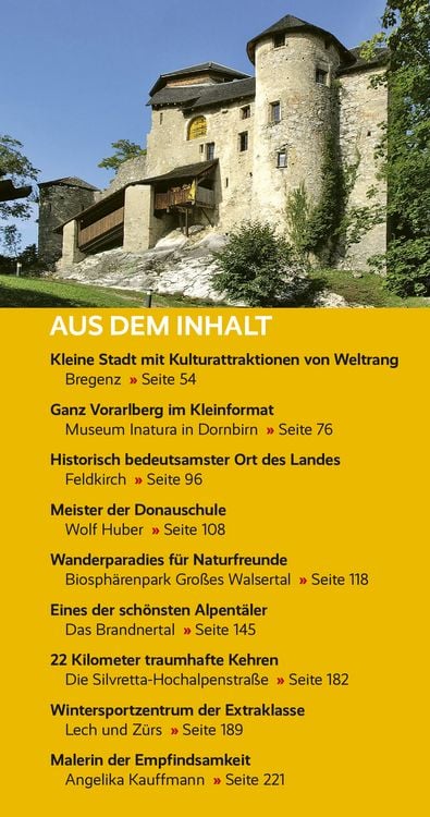 Produktbild: TRESCHER Reisef&uuml;hrer Vorarlberg