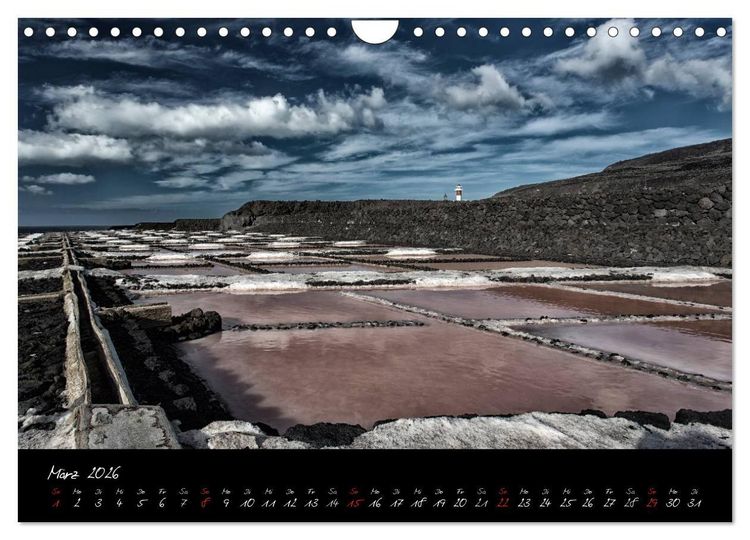 Produktbild: La Palma - Insel der Berge und Wolken (Wandkalender 2026 DIN A4 quer), CALVENDO Monatskalender
