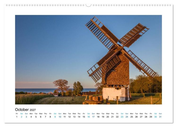 Produktbild: Longing for Bornholm (High Quality Premium Wall Calendar 2027 DIN A2 landscape),CALVENDO 12 Month Wall Calendar