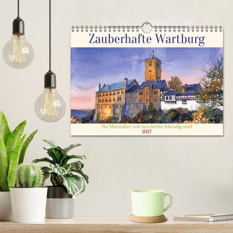 Produktbild: Zauberhafte Wartburg (Wandkalender 2027 DIN A4 quer), CALVENDO Monatskalender