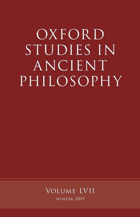 Produktbild: Oxford Studies in Ancient Philosophy, Volume 57