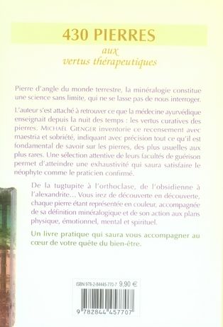 Produktbild: 430 Pierres aux vertus th&eacute;rapeutiques
