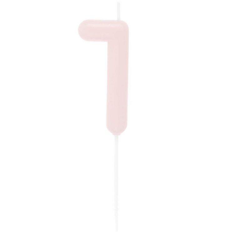 Produktbild: Zahlenkerze 1, Rosa