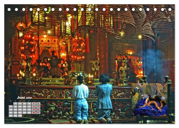 Produktbild: Kultst&auml;tten in Asien (Tischkalender 2027 DIN A5 quer), CALVENDO Monatskalender