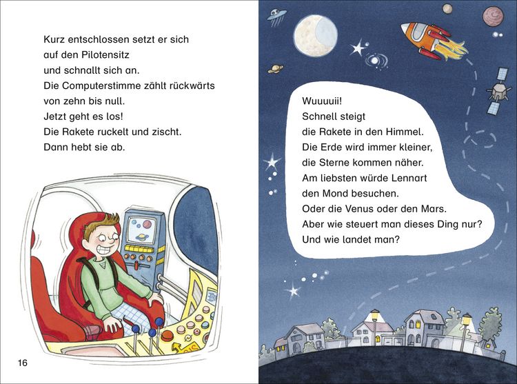 Produktbild: Duden Leseprofi &ndash; Lennart, Titus und die Reise zum Mars, 2. Klasse