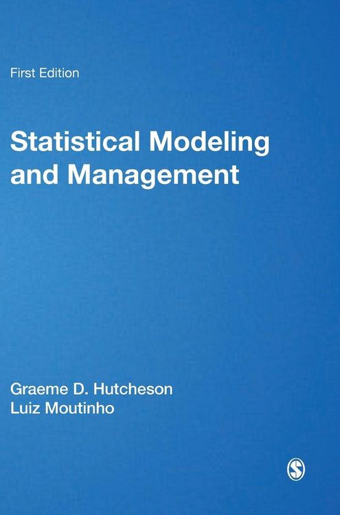 Produktbild: Statistical Modeling for Management