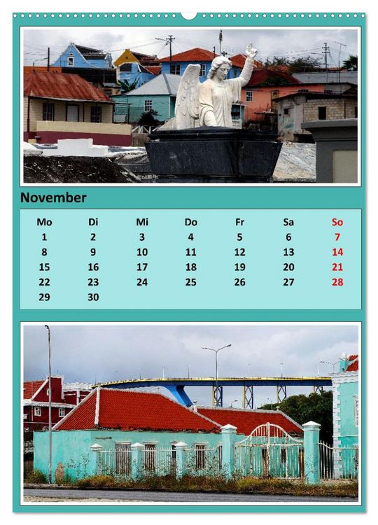 Produktbild: Karibik - Eindr&uuml;cke einer Kreuzfahrt (Wandkalender 2027 DIN A2 hoch), CALVENDO Monatskalender