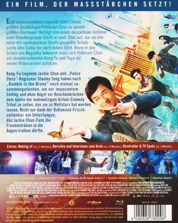 Produktbild: Kung Fu Yoga - Der goldene Arm der G&ouml;tter