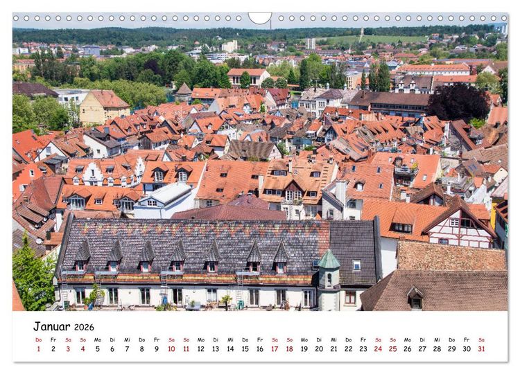 Produktbild: Konstanz - Juwel am Bodensee (Wandkalender 2026 DIN A3 quer), CALVENDO Monatskalender