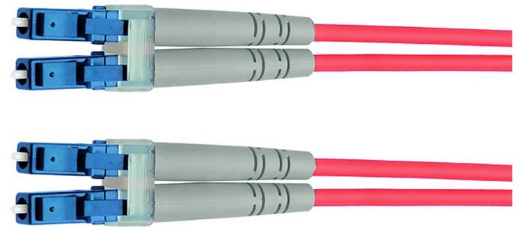 Produktbild: Teleg&auml;rtner 100011337 Glasfaser LWL Patchkabel 2m Violett Multimode OM4
