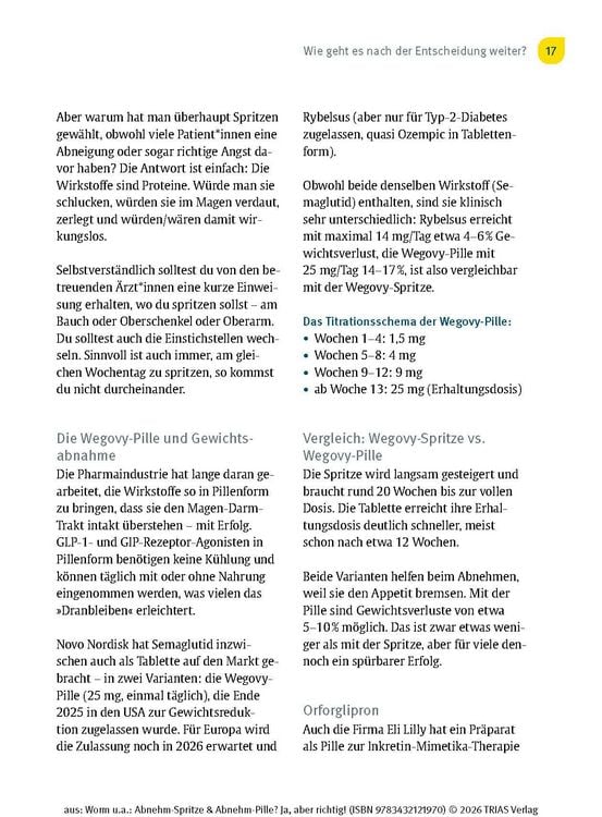 Produktbild: Abnehm-Spritze & Abnehm-Pille? Ja, aber richtig!