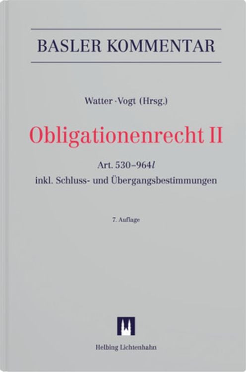 Produktbild: Obligationenrecht II