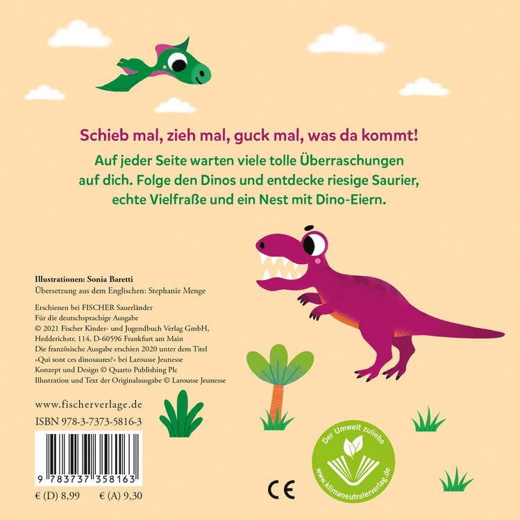 Produktbild: Mein Schieb & Guck-mal-Buch: Wo sind die Dinos?