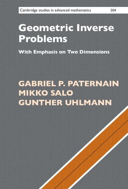 Produktbild: Geometric Inverse Problems