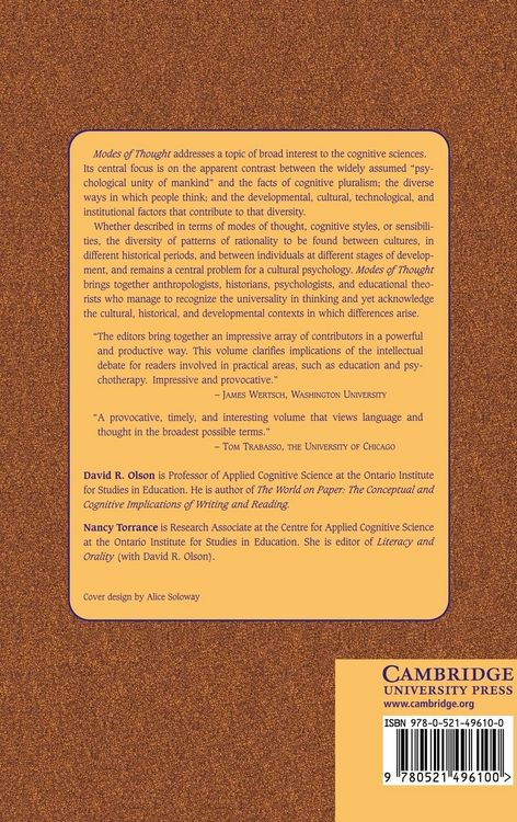 Produktbild: Modes of Thought