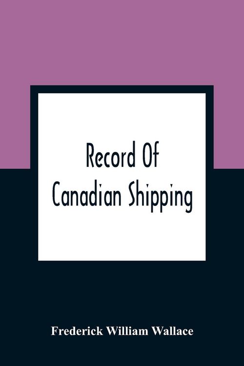 Produktbild: Record Of Canadian Shipping
