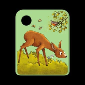 Produktbild: Peter & Piet - Wei&szlig;t Du, wo die Tiere wohnen,1 Galakto Token