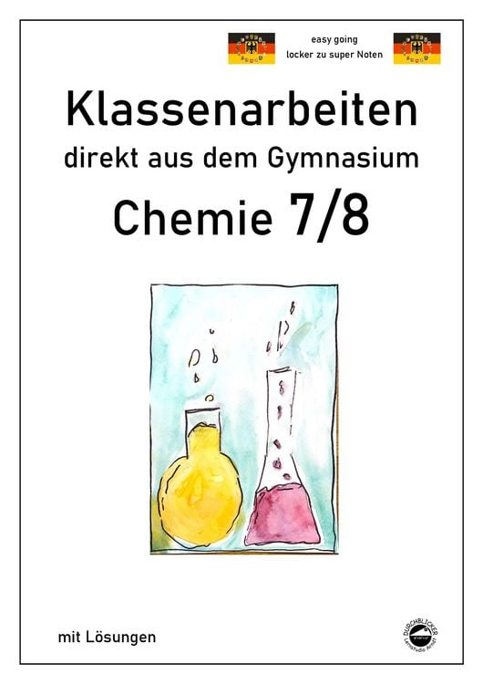 Produktbild: Chemie 7/8, Klassenarbeiten direkt aus dem Gymnasien mit L&ouml;sungen
