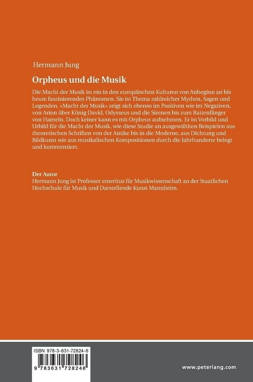 Produktbild: Orpheus und die Musik