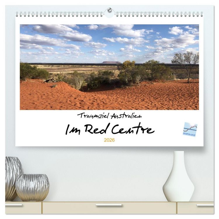 Produktbild: Traumziel Australien - Im Red Centre 2026 (hochwertiger Premium Wandkalender 2026 DIN A2 quer), Kunstdruck in Hochglanz