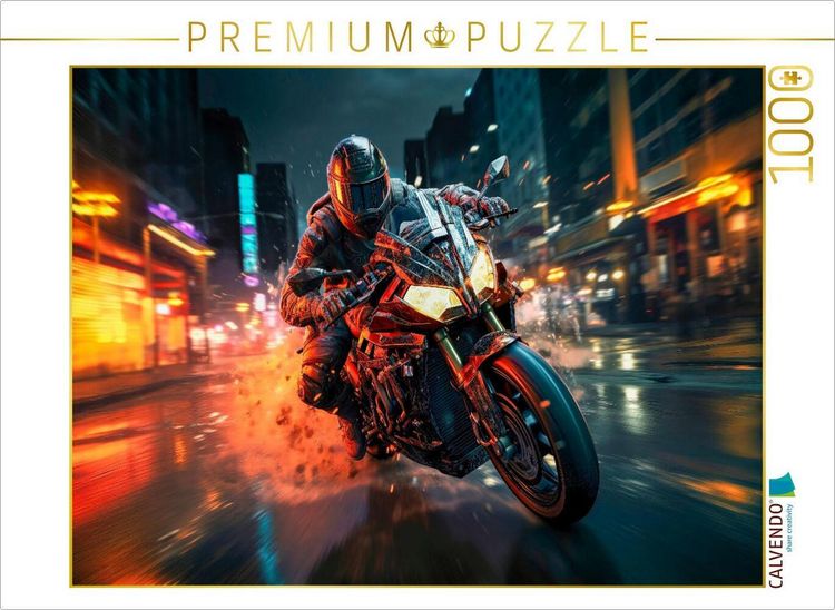Produktbild: CALVENDO Puzzle Motorr&auml;der | 1000 Teile Lege-Gr&ouml;&szlig;e 64x48cm Foto-Puzzle f&uuml;r gl&uuml;ckliche Stunden