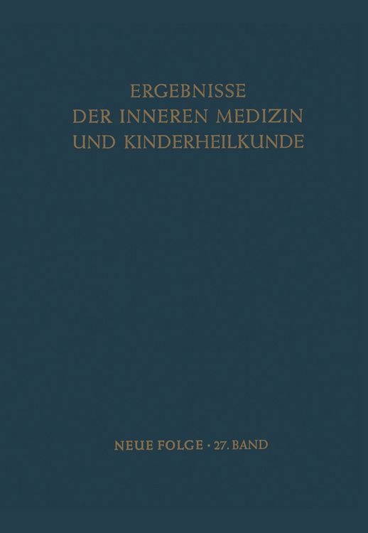 Produktbild: Ergebnisse der Inneren Medizin und Kinderheilkunde