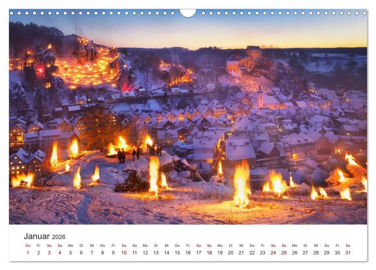 Produktbild: Fr&auml;nkische Schweiz &ndash; Zwischen Burgen, H&ouml;hlen und W&auml;ldern (Wandkalender 2026 DIN A3 quer), CALVENDO Monatskalender