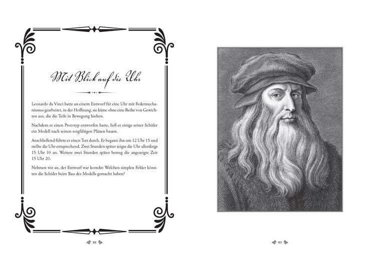 Produktbild: Logikr&auml;tsel - Leonardo da Vinci - Geniale Denkaufgaben - inspiriert vom Meister der Renaissance