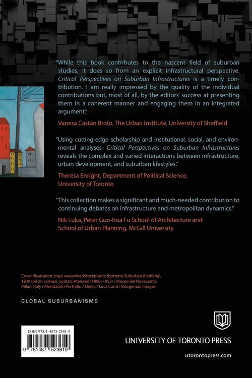Produktbild: Critical Perspectives on Suburban Infrastructures