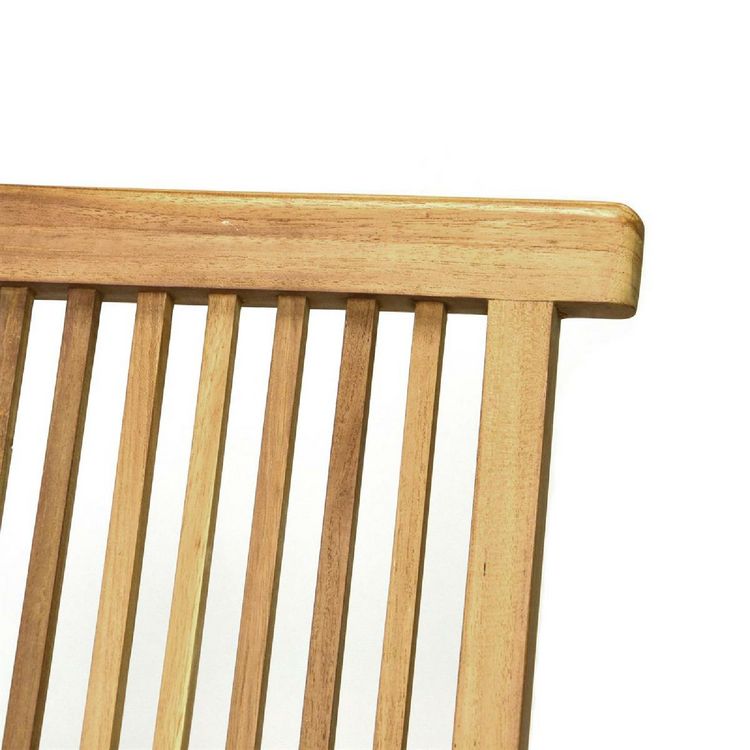 Produktbild: 2er Gartenstuhl Hochlehner Klappstuhl Holz Teak
