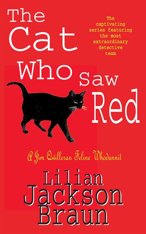 Produktbild: The Cat Who Saw Red (The Cat Who... Mysteries, Book 4)