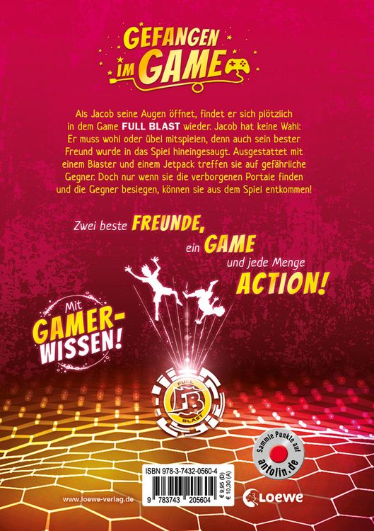 Gefangen im Game (Band 1) - Die verborgenen Portale