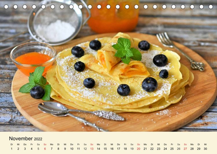 Produktbild: Marmelade schmeckt nicht nur auf dem Fr&uuml;hst&uuml;ckstisch! (Tischkalender 2022 DIN A5 quer)