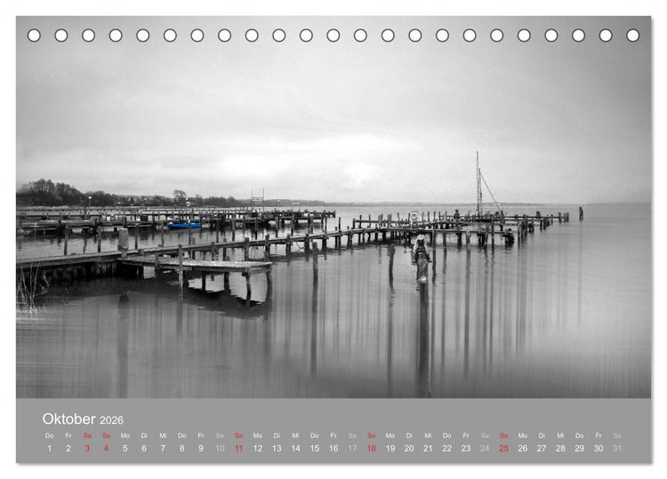 Produktbild: H&auml;fen der Ostsee (Tischkalender 2026 DIN A5 quer), CALVENDO Monatskalender