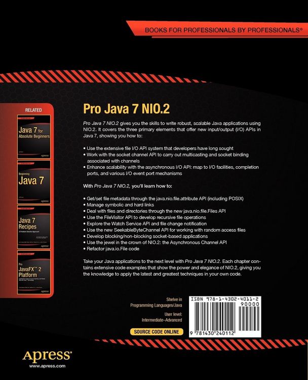 Produktbild: Pro Java 7 NIO.2