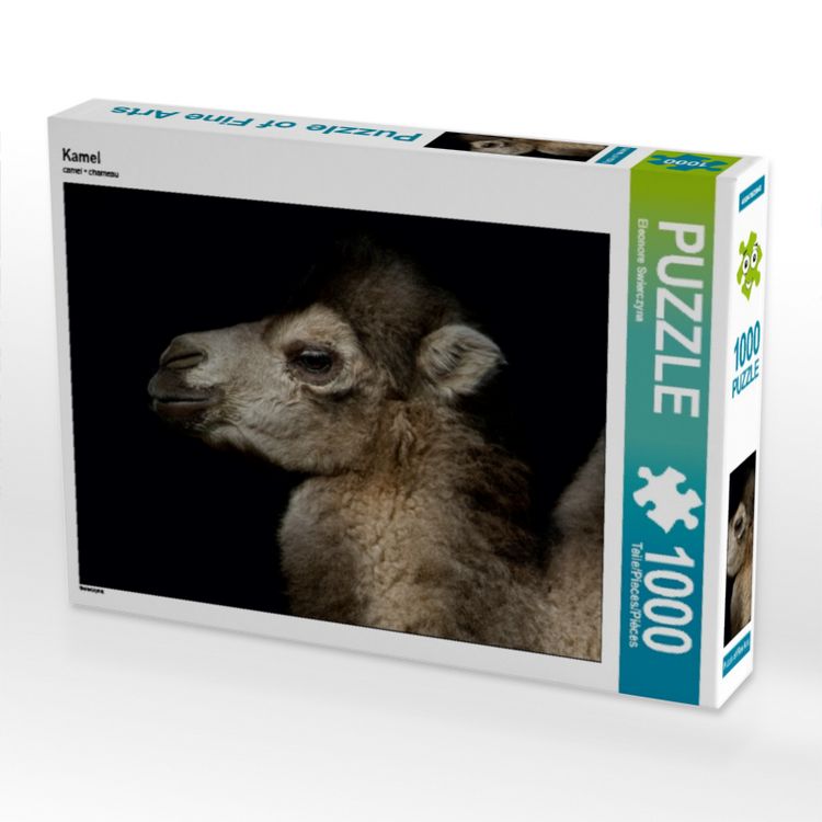 Produktbild: CALVENDO Puzzle Kamel 1000 Teile Puzzle quer | 1000 Teile Lege-Gr&ouml;&szlig;e 64 &times; 48 cm Foto-Puzzle f&uuml;r gl&uuml;ckliche Stunden