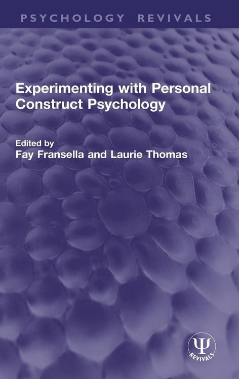 Produktbild: Experimenting with Personal Construct Psychology