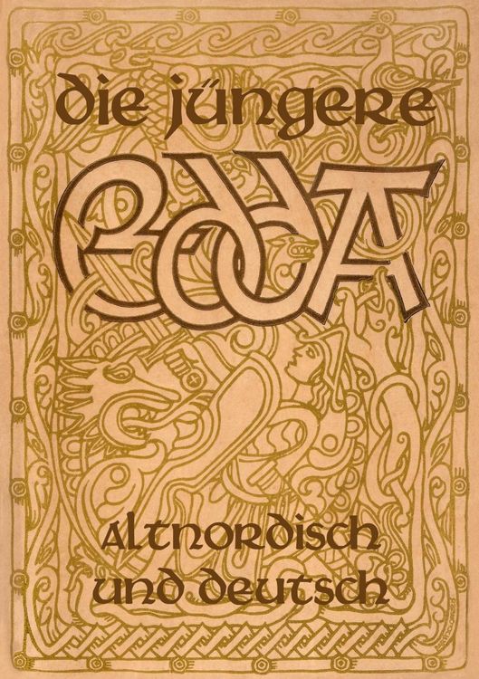 Produktbild: Die J&uuml;ngere Edda - Altnordisch und deutsch