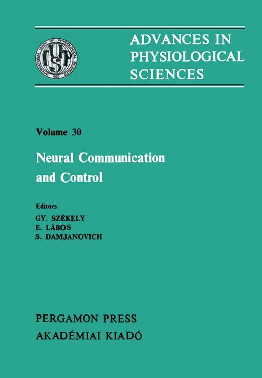 Produktbild: Neural Communication and Control