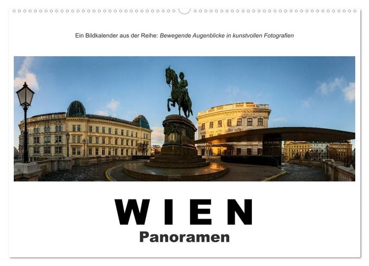 Produktbild: Wien Panoramen (Wandkalender 2026 DIN A2 quer), CALVENDO Monatskalender