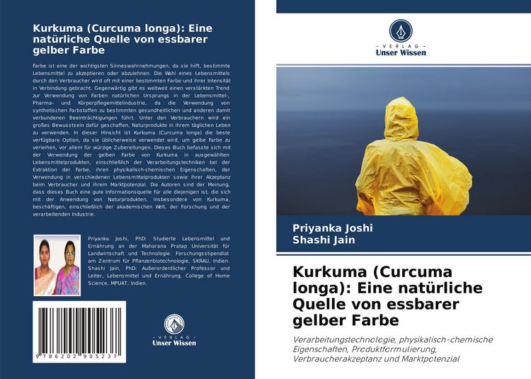 Produktbild: Kurkuma (Curcuma longa): Eine nat&uuml;rliche Quelle von essbarer gelber Farbe