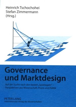 Produktbild: Governance und Marktdesign