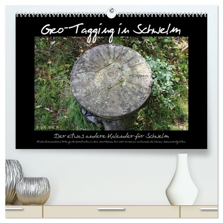 Produktbild: Geo-Tagging in Schwelm (hochwertiger Premium Wandkalender 2026 DIN A2 quer), Kunstdruck in Hochglanz