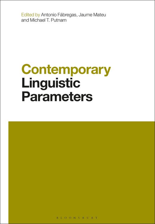 Produktbild: Contemporary Linguistic Parameters
