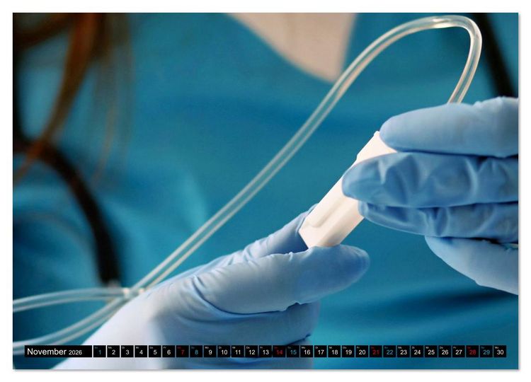 Produktbild: Im Dienst der Gesundheit - Krankenpflege (hochwertiger Premium Wandkalender 2026 DIN A2 quer), Kunstdruck in Hochglanz